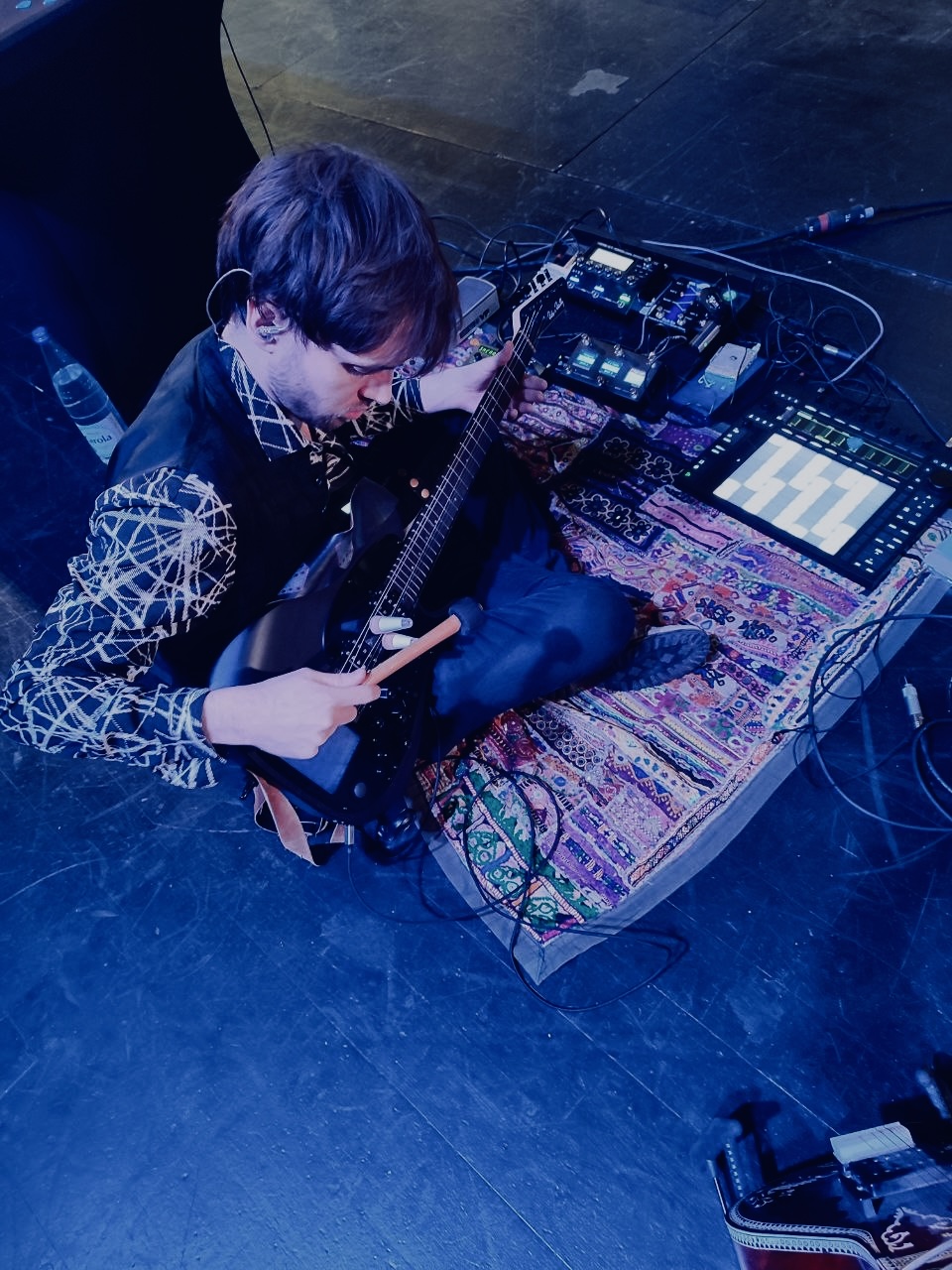 Guitar and pedals setup